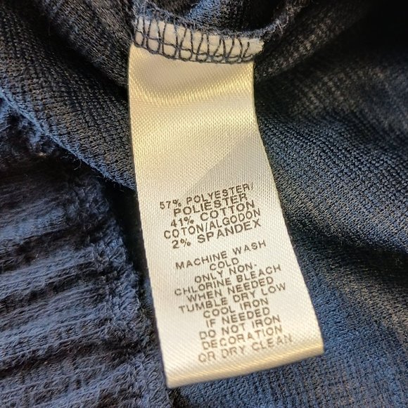 LOFT Navy Button-Down Tank Top Size XS - Picture 6 of 6